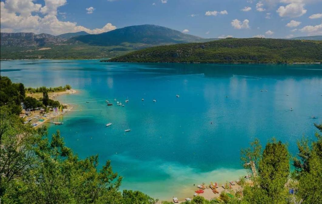 Camping, Mobil Home Equipe Proche Du Lac De Sainte Croix Et Des Gorges Du Verdon Extérieur photo
